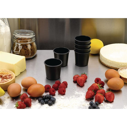 Matfer Bourgeat Exoglass Dariole Mould 60mm (6 Pack) fa893