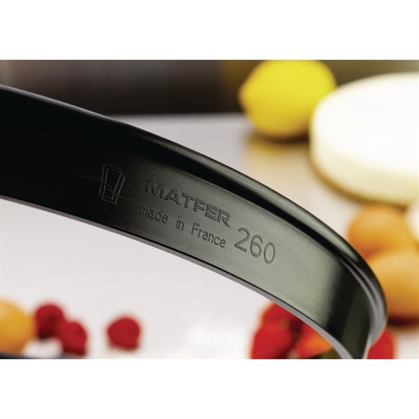 Matfer Bourgeat Exoglass Tart Ring 25mm (H) p_fa989
