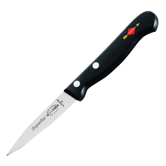Dick Superior Paring Knife Black 7.6cm fb050