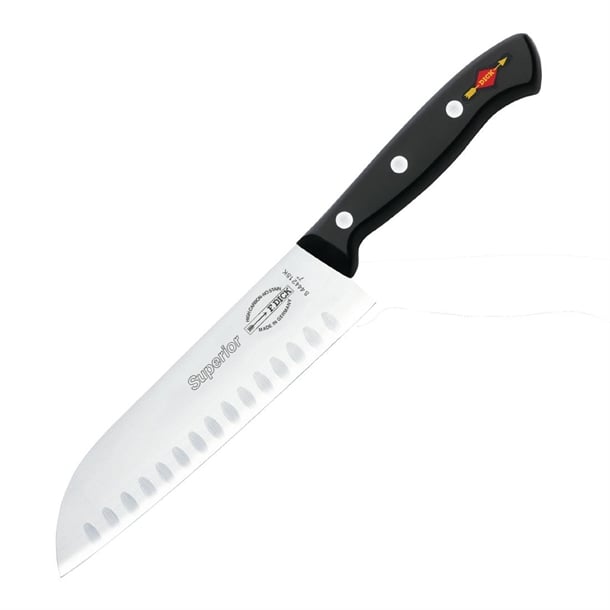 Dick Superior Santoku Knife Black 17.8cm fb053