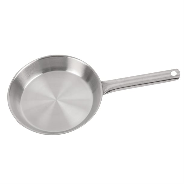 Matfer Bourgeat Tradition Stainless Steel Frying Pan 22cm fb100