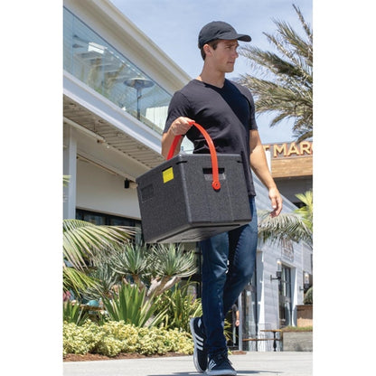 Cambro EPP GoBox Insulated Food Carrier with Strap 1/2 GN fb120