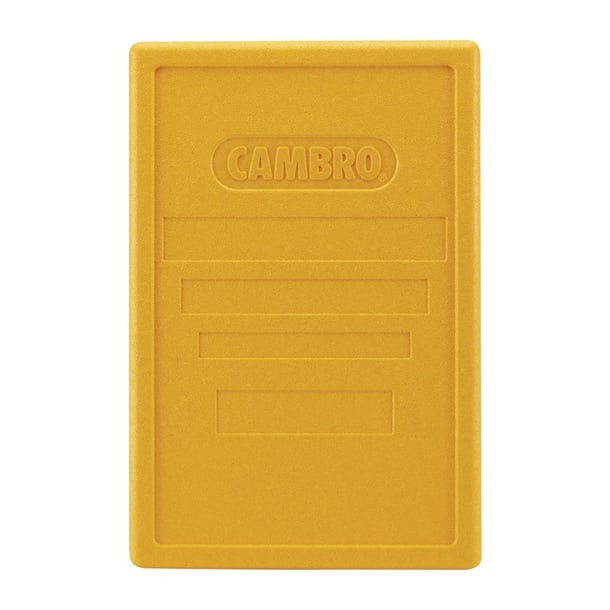 Cambro Lid for Insulated Food Pan Carrier Yellow fb127