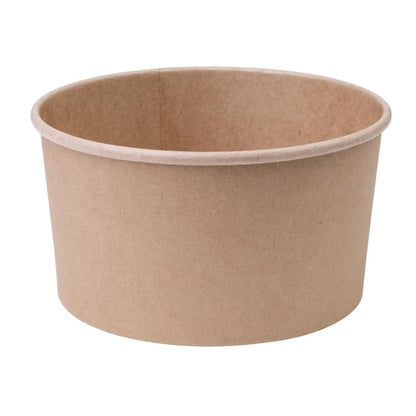 Fiesta Compostable Round Kraft Salad Bowls (300 Pack) p_fb196