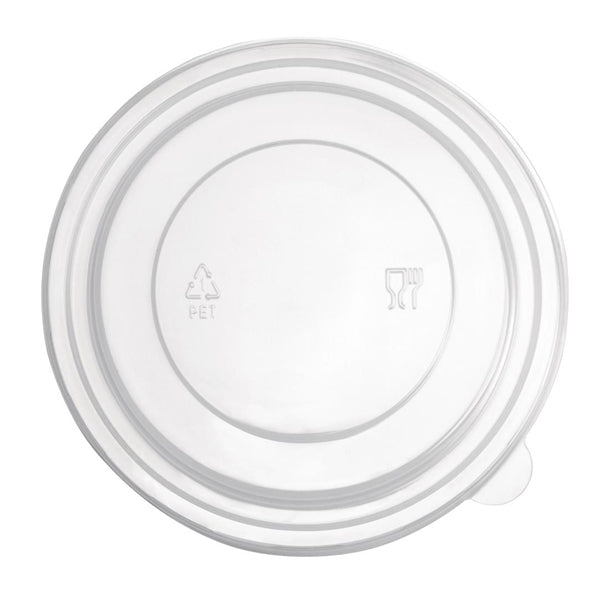 Fiesta Recyclable PET Round Salad Bowl Lids (300 Pack) fb199