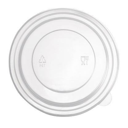 Fiesta Recyclable PET Round Salad Bowl Lids (300 Pack) fb199