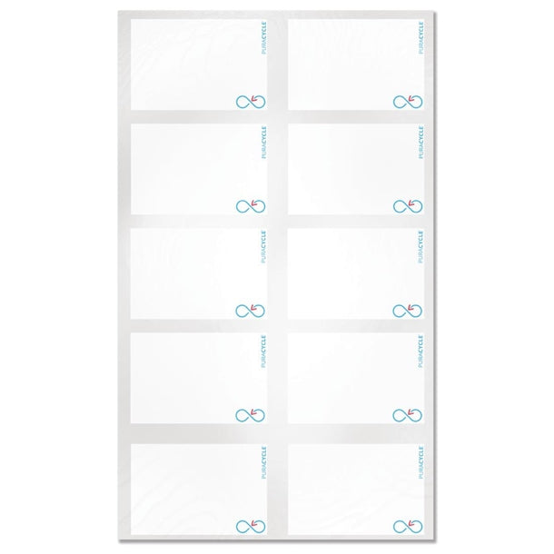 Puracycle Reusable Blank Labels (50 Pack) fb280