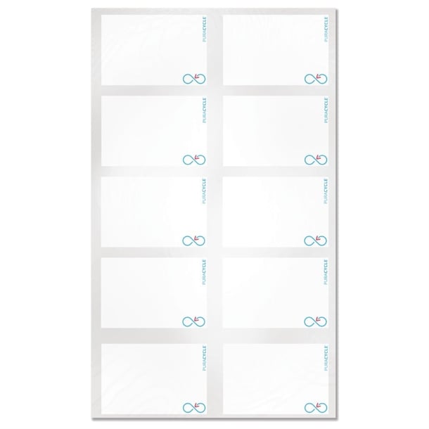 Puracycle Reusable Blank Labels (50 Pack) fb280