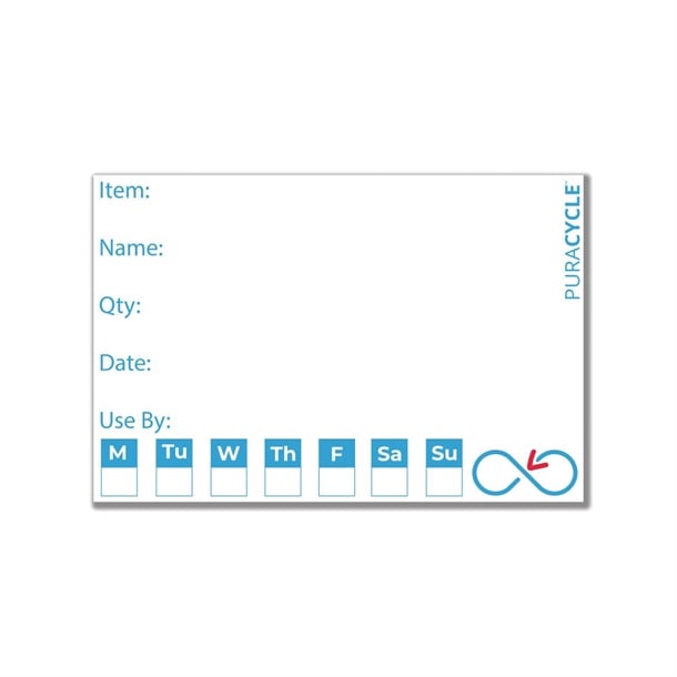 Puracycle Reusable Day Labels (50 Pack) fb281