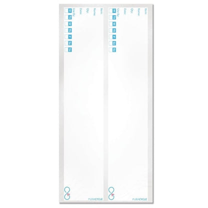 Puracycle Reusable Day Bottle Labels (25 Pack) fb283
