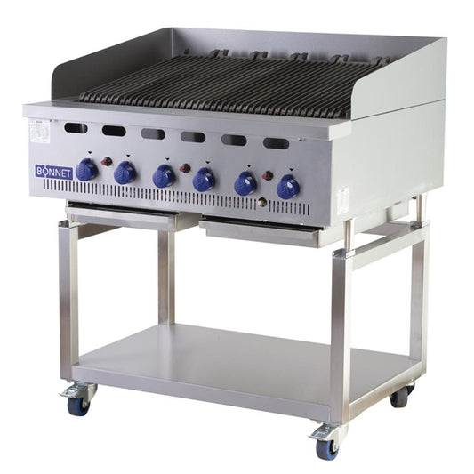 Hobart Bonnet Gas Chargrill BCB900 p_fb422