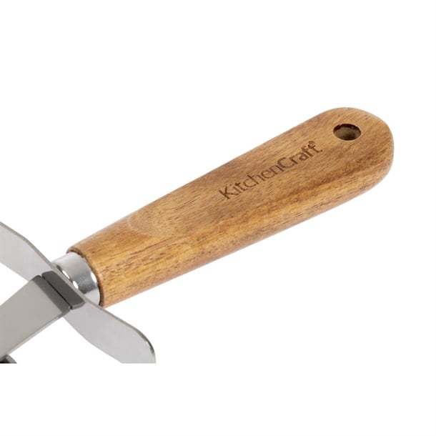 Kitchen Craft Italian Wood Handled Pizza Wheel 2.5" fb448