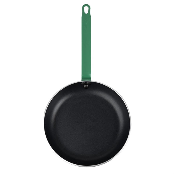 Hygiplas Aluminium Non-stick Teflon Platinum Plus Frying Pan Green 28cm ht963