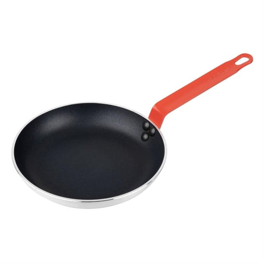 Hygiplas Aluminium Non-Stick Teflon Platinum Plus Frying Pan Red 24cm ht965