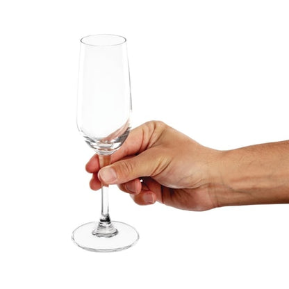 Olympia Mendoza Flute Glasses 185ml (6 Pack) fb484