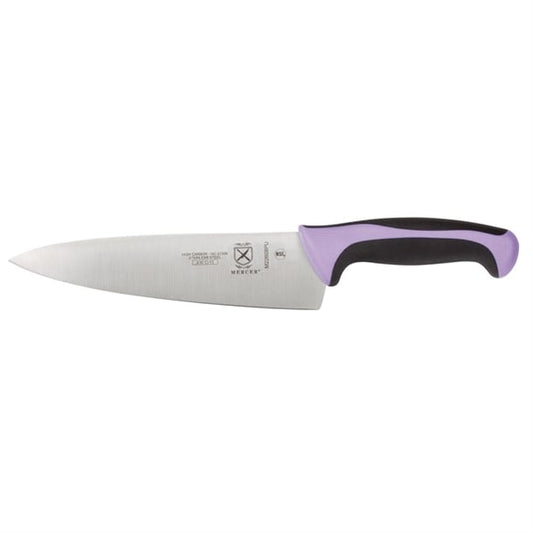 Mercer Millennia Culinary Allergen Safety Chefs Knife Purple 20.3cm fb501