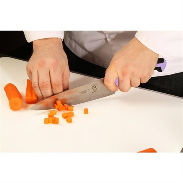 Mercer Millennia Culinary Allergen Safety Chefs Knife Purple 20.3cm fb501