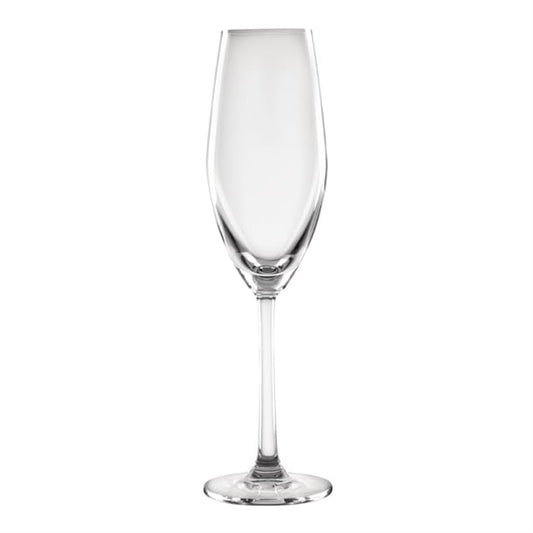 Olympia Cordoba Flute 210ml 7 1/4oz (6 Pack) fb554