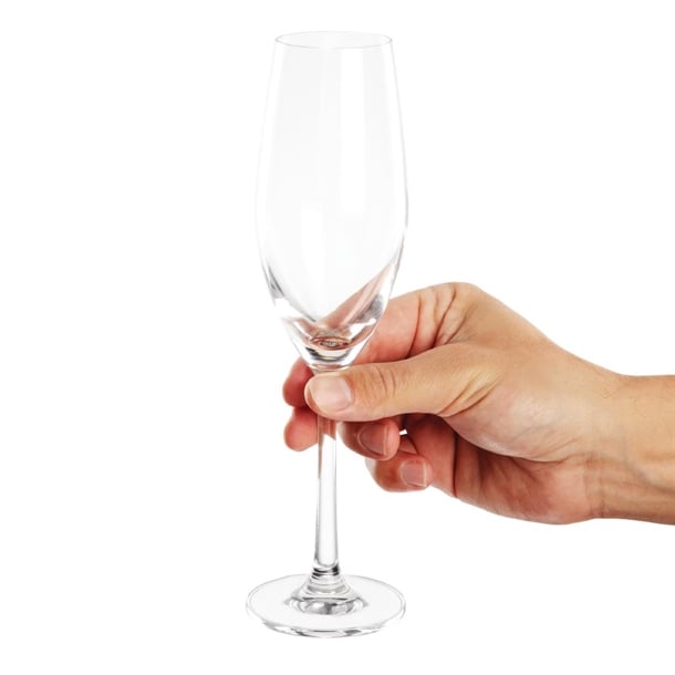 Olympia Cordoba Flute 210ml 7 1/4oz (6 Pack) fb554