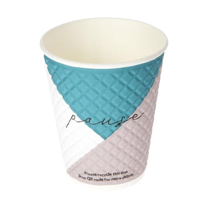 Huhtamaki Pause Disposable Coffee Cups Double Wall 340ml (740 Pack) fb588
