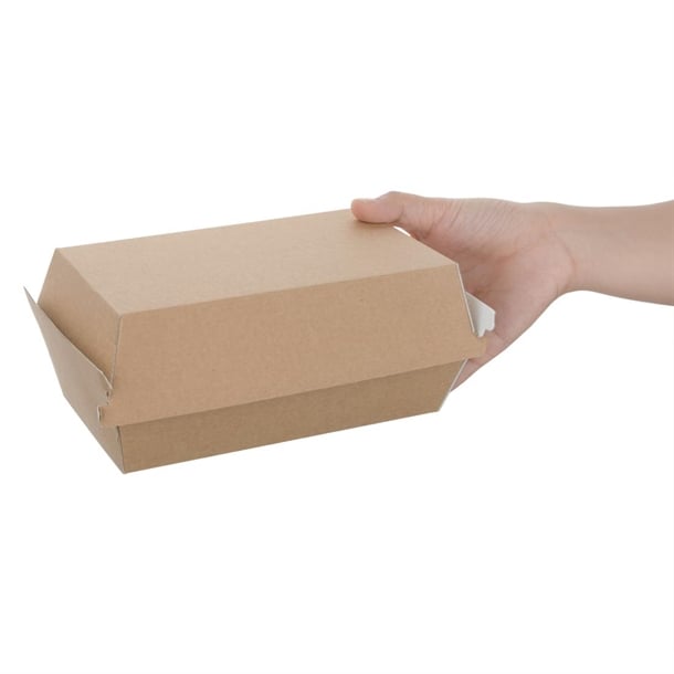 Fiesta Compostable Kraft Food Boxes p_fb666