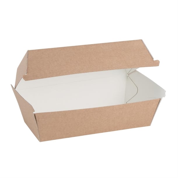 Fiesta Compostable Kraft Food Boxes p_fb666