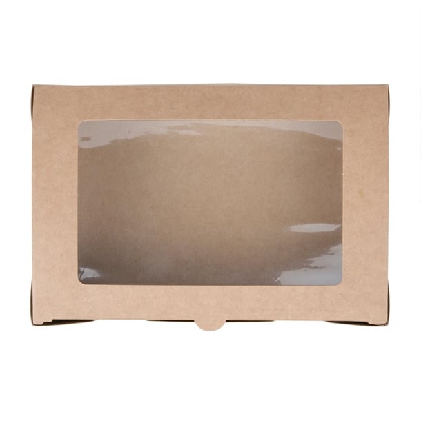 Fiesta Compostable Salad Box with PLA Window (200 Pack) p_fb676