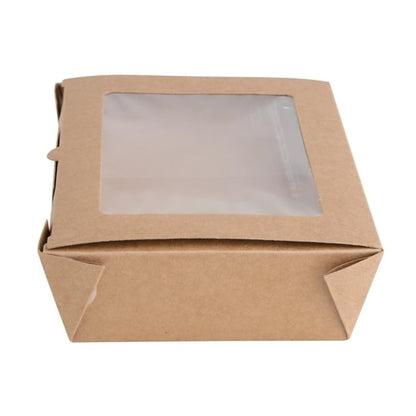 Fiesta Compostable Salad Box with PLA Window (200 Pack) p_fb676