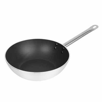 Vogue Non-stick Teflon Aluminium Platinum Plus Wok 30cm fb690