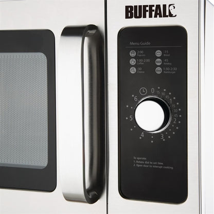 Buffalo Manual Commercial Microwave Oven 25ltr 1000W fb861