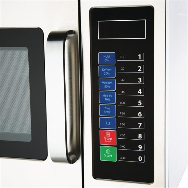 Buffalo Programmable Commercial Microwave Oven 34ltr 1800W fb864