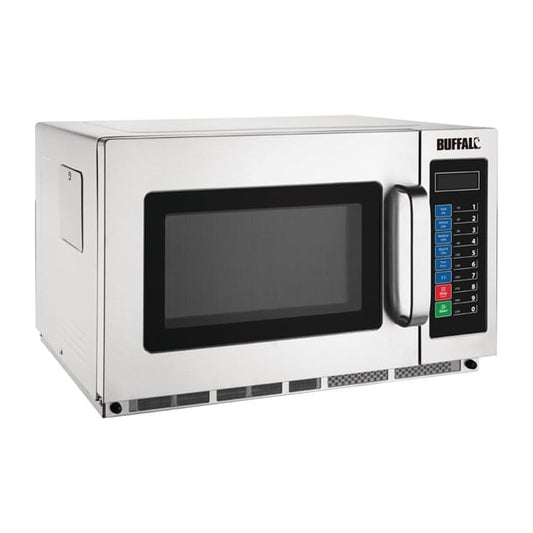 Buffalo Programmable Commercial Microwave Oven 34ltr 1800W fb864