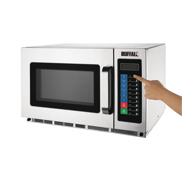 Buffalo Programmable Commercial Microwave Oven 34ltr 1800W fb864