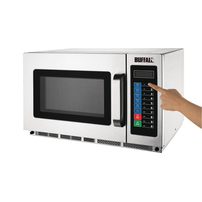 Buffalo Programmable Commercial Microwave Oven 34ltr 1800W fb864