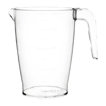 Olympia Kristallon Polycarbonate Stacking Jug 1ltr fb890