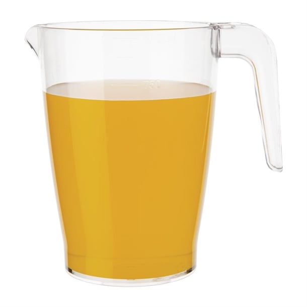 Olympia Kristallon Polycarbonate Stacking Jug 1ltr fb890