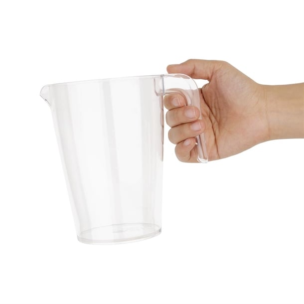 Olympia Kristallon Polycarbonate Stacking Jug 1ltr fb890