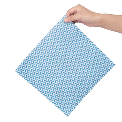 Nisbets Essentials Non-Woven Cloth Blue (Roll of 300 Sheets) fb968