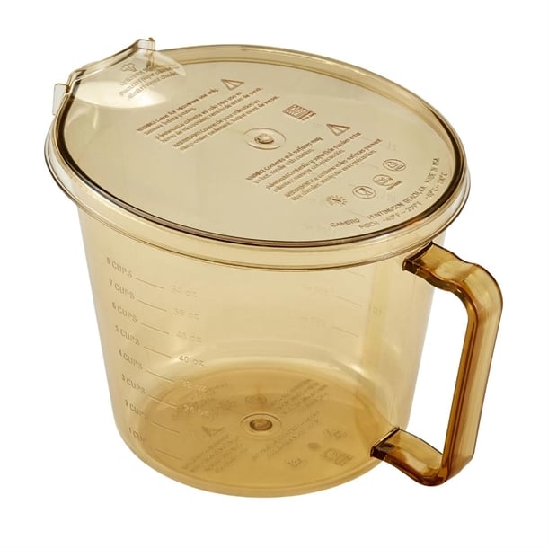 Cambro High Heat Measuring Jug Universal Lid fc089