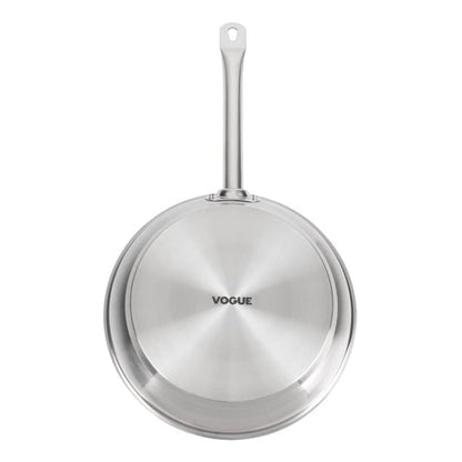 Vogue Stainless Steel Non-Stick Teflon Platinum Plus Frying Pan 28cm fc097