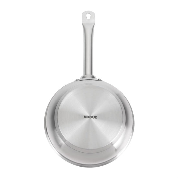Vogue Stainless Steel Non-Stick Teflon Platinum Plus Sauté Pan 20cm fc098