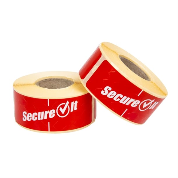 SecureIt Tamper-Resistant Removable Food Packaging Labels Small (2 x 250 Pack) fc215