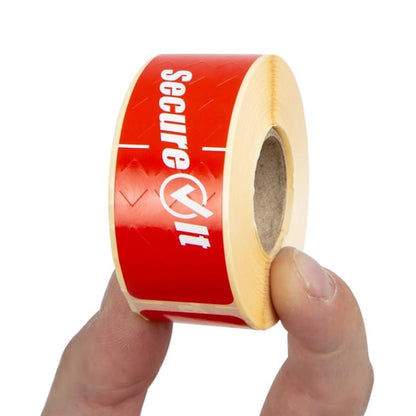 SecureIt Tamper-Resistant Removable Food Packaging Labels Small (2 x 250 Pack) fc215