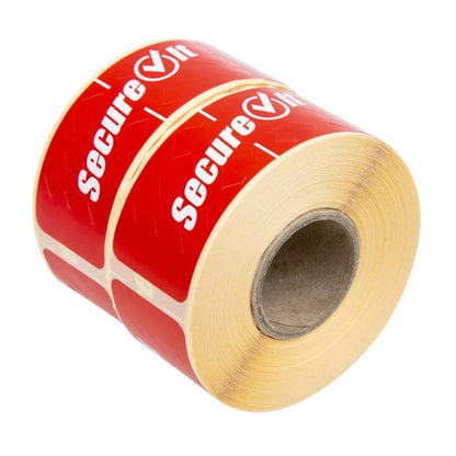 SecureIt Tamper-Resistant Removable Food Packaging Labels Small (2 x 250 Pack) fc215