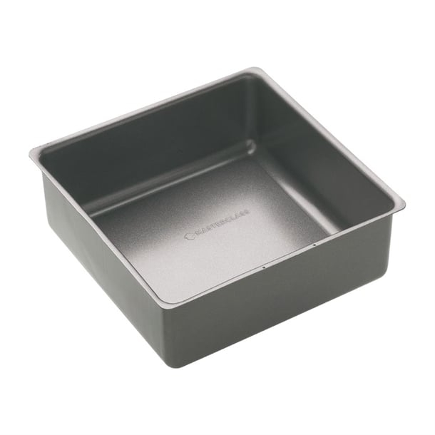Masterclass Non-Stick Deep Loose Base Square Cake Pan 200mm fc348