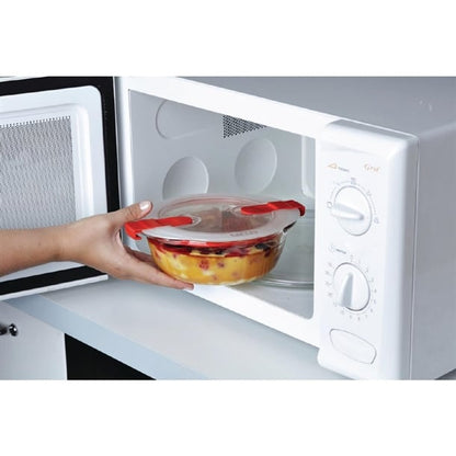 Pyrex Cook and Heat Round Dish with Lid 350ml fc360