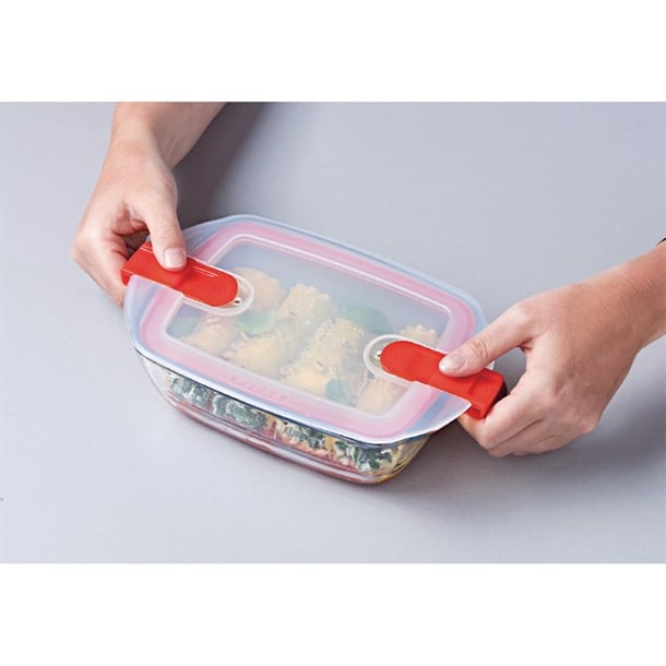Pyrex Cook and Heat Rectangular Dish with Lid p_fc366