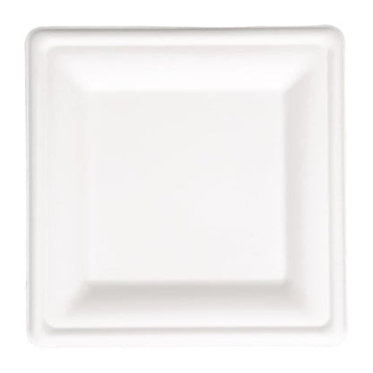 Fiesta Compostable Bagasse Square Plates (50 Pack) p_fc518