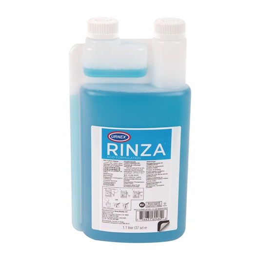 Urnex Rinza Acidic Milk Frother Cleaner Liquid Concentrate 1.1Ltr cx501