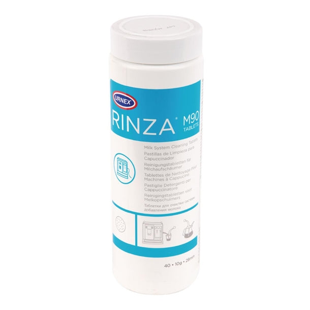 Urnex Rinza M90 Milk Frother Cleaner Tablets 10g (40 Tablets Pack) cx502